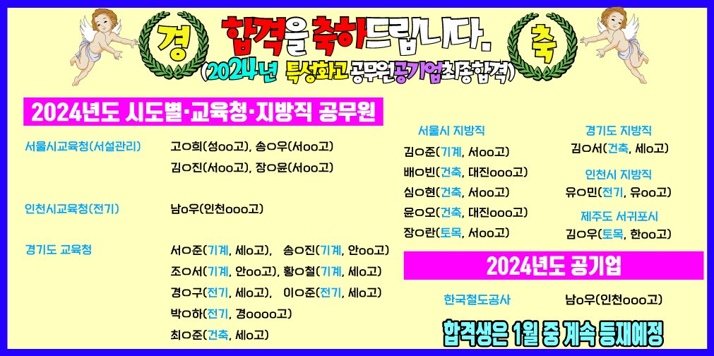 [특성화고] 2023년 합격